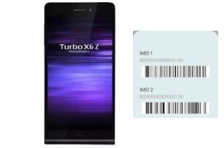 Cómo ver el código IMEI en X6 Z