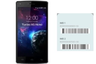 Cómo ver el código IMEI en Turbo X5 Hero