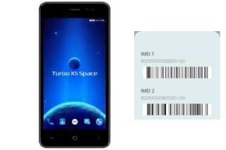 Cómo ver el código IMEI en Turbo X5 Space