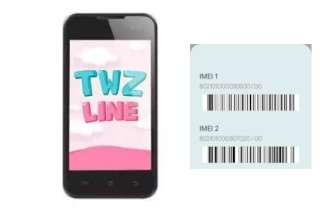 Cómo ver el código IMEI en TWZ A2