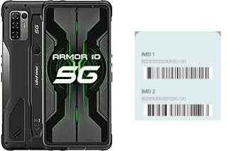 Cómo ver el código IMEI en Armor 10 5G