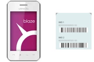 Cómo ver el código IMEI en Blaze