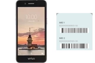 Cómo ver el código IMEI en Venus V3 5020