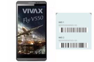 Cómo ver el código IMEI en Fly V550