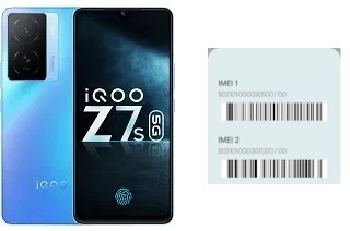 Cómo ver el código IMEI en iQOO Z7s