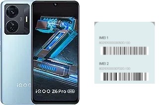 Cómo ver el código IMEI en iQOO Z6 Pro