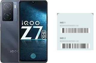 Cómo ver el código IMEI en iQOO Z7