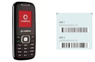 Cómo ver el código IMEI en Vodafone 226