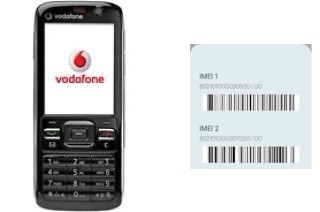 Cómo ver el código IMEI en Vodafone 725