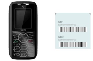 Cómo ver el código IMEI en Wind DUO 2000