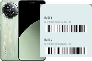 Cómo ver el código IMEI en 14 Civi