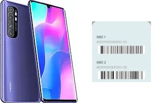 Cómo ver el código IMEI en Mi Note 10 Lite