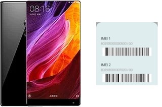 Cómo ver el código IMEI en Mi Mix