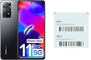 Cómo ver el código IMEI en Redmi Note 11 Pro+ 5G