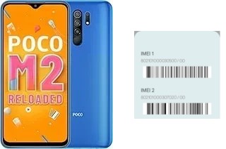 Cómo ver el código IMEI en Poco M2 Reloaded