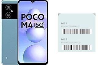 Cómo ver el código IMEI en Poco M4 5G