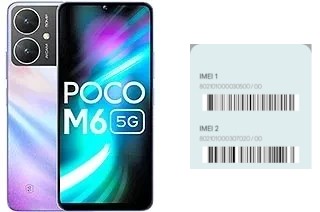 Cómo ver el código IMEI en Poco M6