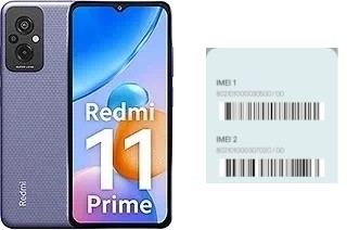 Cómo ver el código IMEI en Redmi 11 Prime