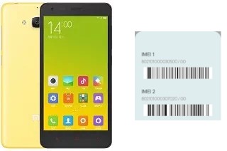 Cómo ver el código IMEI en Redmi 2A