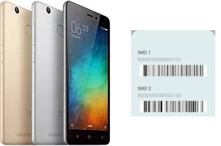 Cómo ver el código IMEI en Redmi 3 Pro