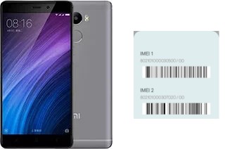 Cómo ver el código IMEI en Redmi 4 (China)