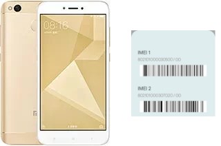 Cómo ver el código IMEI en Redmi 4 (4X)