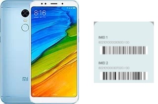 Cómo ver el código IMEI en Redmi Note 5 (Redmi 5 Plus)