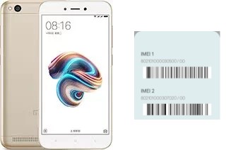 Cómo ver el código IMEI en Redmi 5A