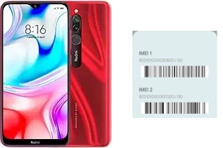 Cómo ver el código IMEI en Redmi 8