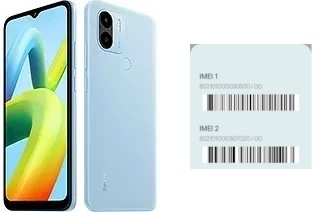 Cómo ver el código IMEI en Redmi A1+