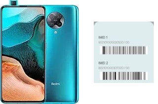 Cómo ver el código IMEI en Redmi K30 Pro