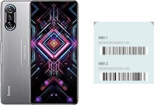 Cómo ver el código IMEI en Redmi K40 Gaming