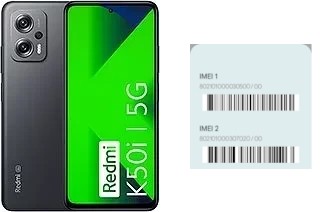 Cómo ver el código IMEI en Redmi K50i