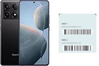 Cómo ver el código IMEI en Redmi K70E