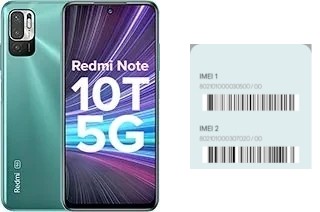 Cómo ver el código IMEI en Redmi Note 10T 5G