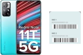 Cómo ver el código IMEI en Redmi Note 11T 5G