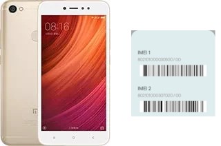 Cómo ver el código IMEI en Redmi Y1 (Note 5A)