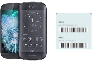 Cómo ver el código IMEI en YotaPhone 2