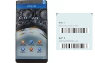 Cómo ver el código IMEI en Metal Max M2000