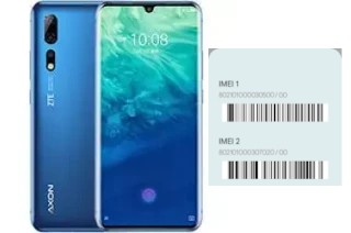 Cómo ver el código IMEI en Axon 10 Pro