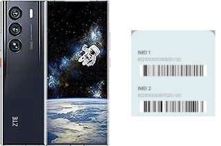 Cómo ver el código IMEI en Axon 40 Ultra Space Edition