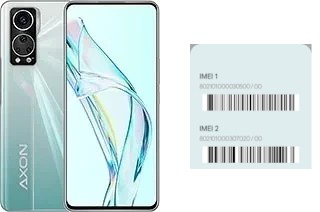 Cómo ver el código IMEI en Axon 30 5G