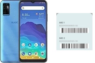 Cómo ver el código IMEI en Blade 11 Prime
