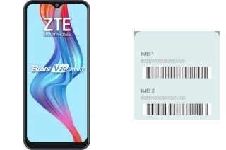 Cómo ver el código IMEI en Blade V20 Smart