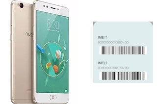 Cómo ver el código IMEI en nubia M2 lite