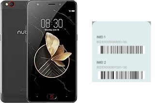 Cómo ver el código IMEI en nubia M2 Play