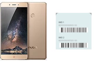 Cómo ver el código IMEI en nubia Z11