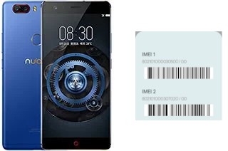 Cómo ver el código IMEI en nubia Z17 lite