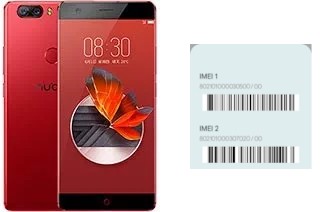 Cómo ver el código IMEI en nubia Z17