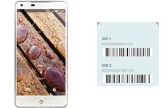 Cómo ver el código IMEI en nubia Z5